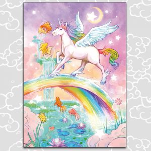Licorne - illustration A3