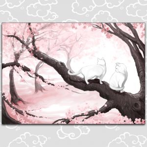 Cerisiers - illustration A3